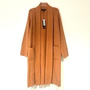 New TRUTH BY REPUBLIC Shawl Neck Cardigan Duster Heavy Sweater